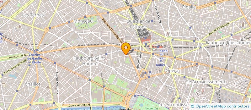 localisation de l'entreprise CORNER VISION à PARIS