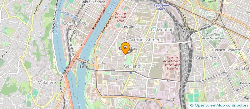 localisation de l'entreprise CORNET D'OR  LYON