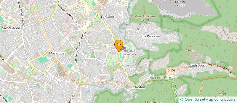 localisation de l'entreprise CORNET MALMEJAC AUDITION à MARSEILLE 9