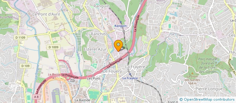 localisation de l'entreprise CORNET RENOV ET FERMETURE à LE CANNET