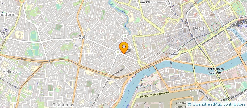 localisation de l'entreprise CORNET VINCENT SEGUREL à NANTES