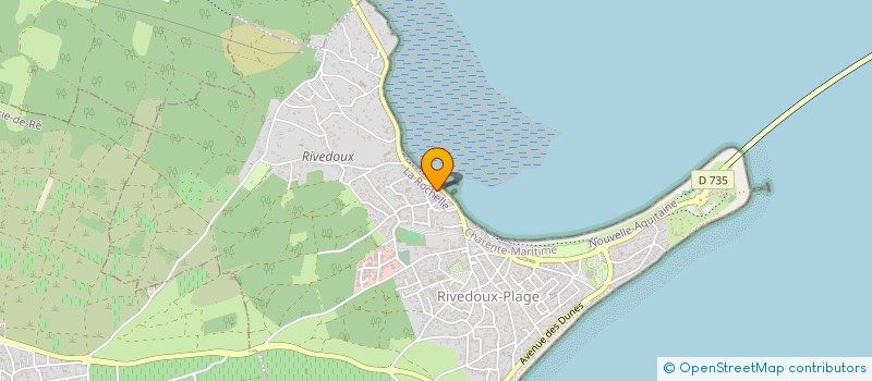 localisation de l'entreprise CORNIC SAILING  RIVEDOUX-PLAGE