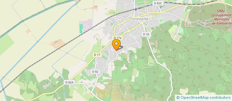 localisation de l'entreprise CORNICHE DES BLOCS  FONTVIEILLE