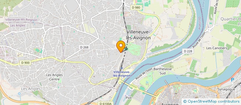 localisation de l'entreprise CORNIER-RUEIL  VILLENEUVE-LES-AVIGNON