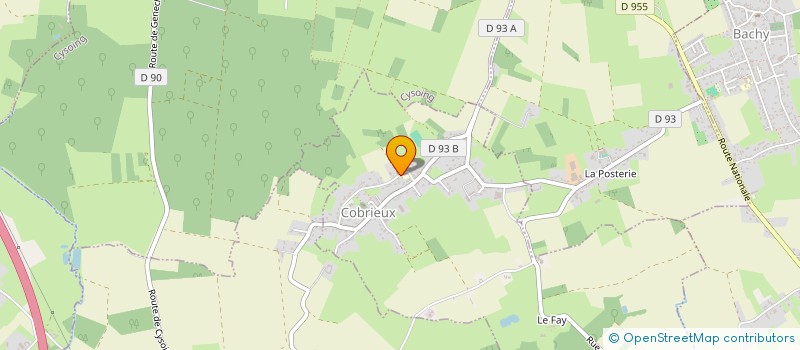 localisation de l'entreprise CORNILLE à COBRIEUX