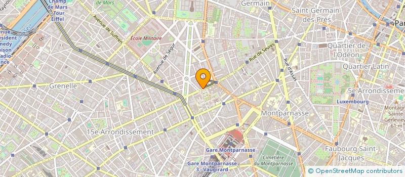 localisation de l'entreprise CORNILLEAU                    EMILE  PARIS