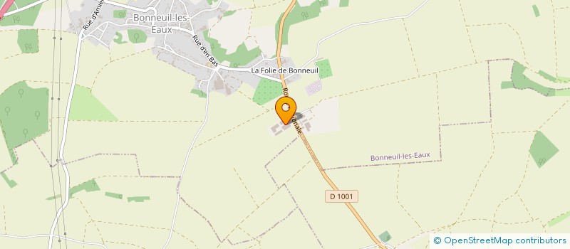 localisation de l'entreprise CORNILLEAU SAS  BONNEUIL-LES-EAUX