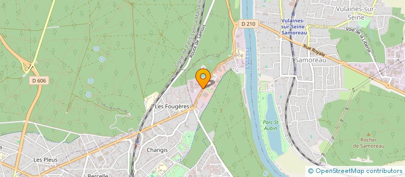 localisation de l'entreprise CORNING SAS  SAMOIS-SUR-SEINE