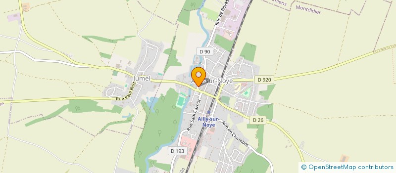 localisation de l'entreprise CORNIQUET DULIEU QUINART STOFFAES à AILLY-SUR-NOYE