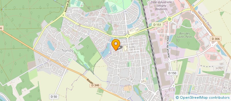 localisation de l'entreprise CORNIX SECURITE à SAVIGNY-LE-TEMPLE