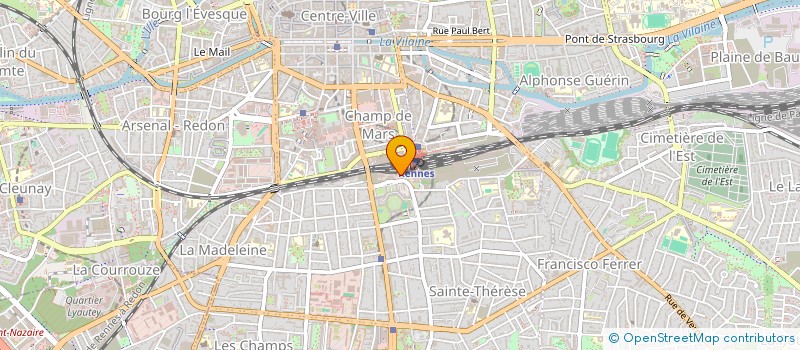 localisation de l'entreprise CORNOUAILLE  PARIS