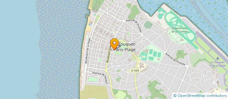 localisation de l'entreprise CORNU INVESTISSEMENTS à LE TOUQUET-PARIS-PLAGE