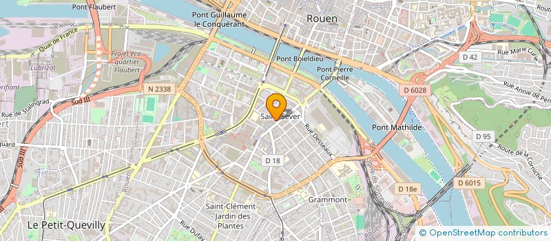 localisation de l'entreprise COROLI  ROUEN