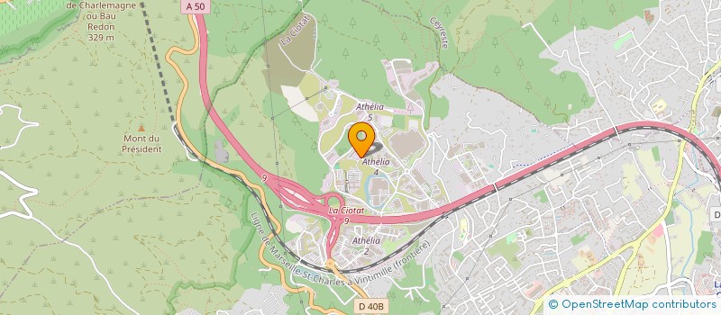 localisation de l'entreprise COROLLAIRES à LA CIOTAT