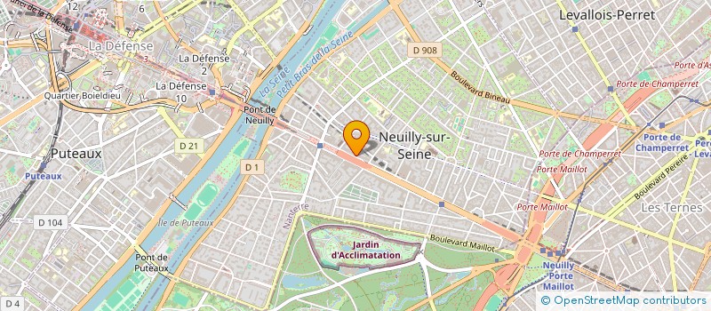 localisation de l'entreprise COROLLES SCI à NEUILLY-SUR-SEINE