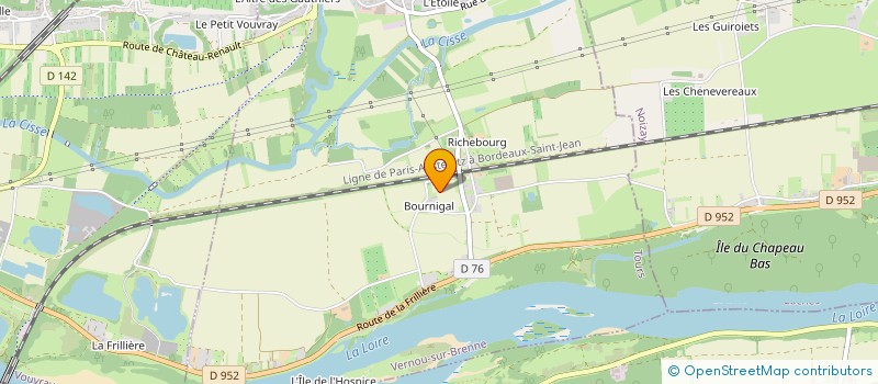 localisation de l'entreprise COROM  VERNOU-SUR-BRENNE