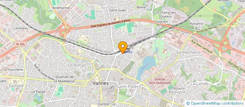 localisation de l'entreprise COROMANDEL à VANNES