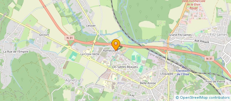 localisation de l'entreprise COROMIO  AGNETZ