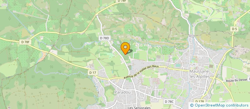 localisation de l'entreprise CORONAT  PARADOU