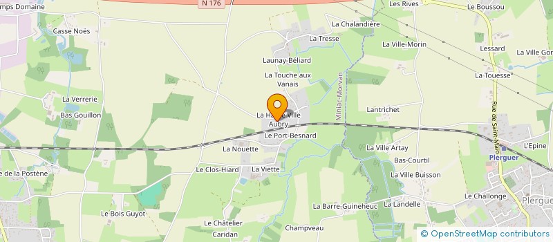 localisation de l'entreprise CORONATION STREET  MINIAC-MORVAN