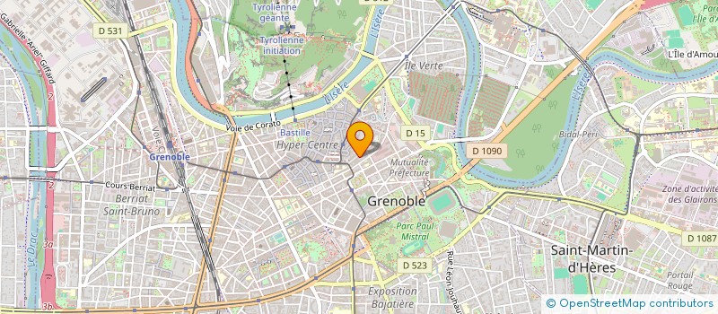 localisation de l'entreprise COROSSOL  GRENOBLE