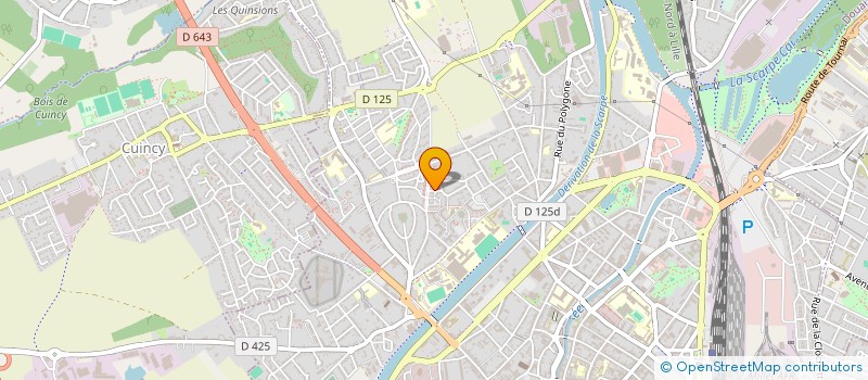 localisation de l'entreprise COROTMANAGEMENTGESTION à DOUAI