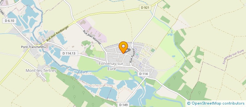 localisation de l'entreprise COROUGE à FONTENAY-SUR-EURE