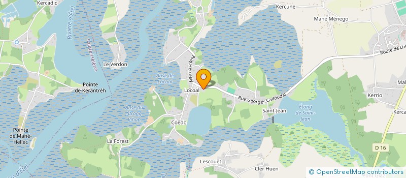 localisation de l'entreprise COROUX  LOCOAL-MENDON