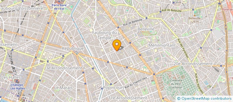 localisation de l'entreprise CORP  PARIS