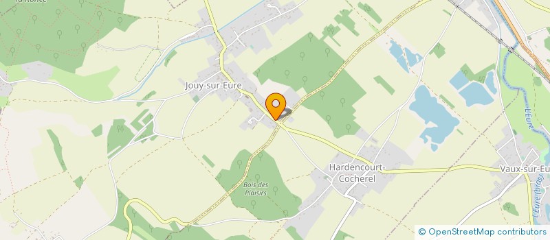 localisation de l'entreprise CORP ELEC INVEST  JOUY-SUR-EURE