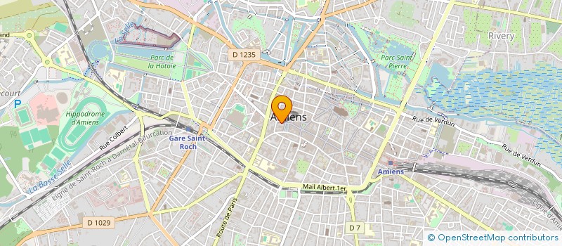 localisation de l'entreprise CORPEL ESTHETIC à AMIENS