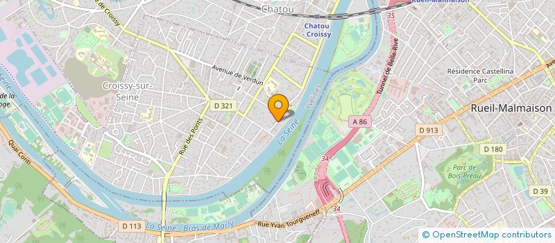 localisation de l'entreprise CORPET MANAGEMENT à CROISSY-SUR-SEINE