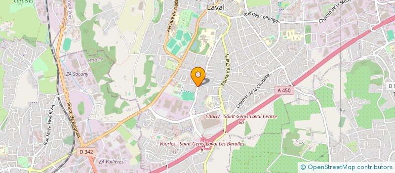 localisation de l'entreprise CORPGUARD CONSEIL INTERNATIONAL à SAINT-GENIS-LAVAL