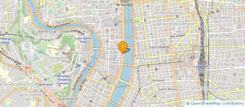 localisation de l'entreprise CORPITECH à LYON