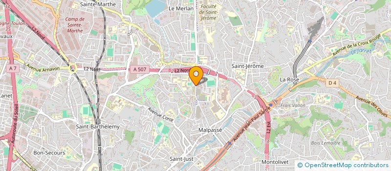 localisation de l'entreprise CORPO 13  MARSEILLE