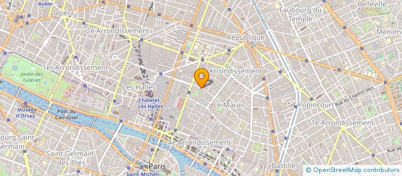 localisation de l'entreprise CORPO E ANIMA  PARIS