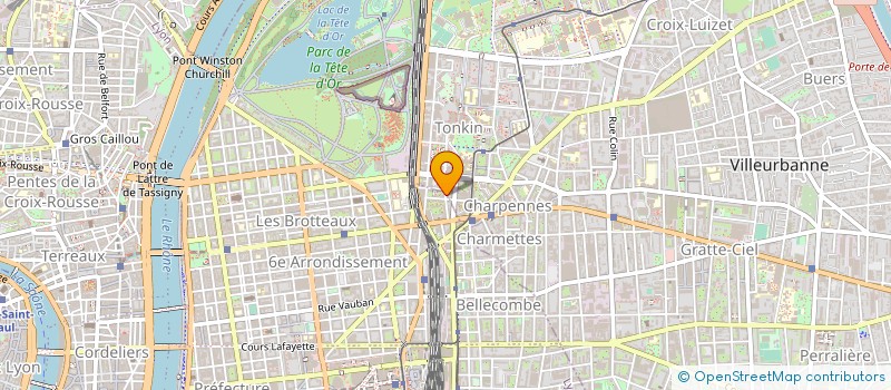 localisation de l'entreprise CORPOKARMA à LYON