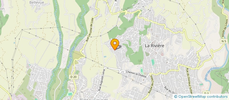 localisation de l'entreprise CORPOLED à SAINT-LOUIS
