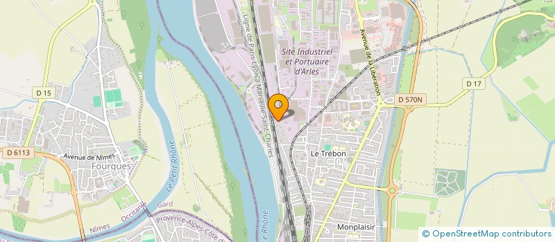 localisation de l'entreprise CORPORAL STUDIO à ARLES