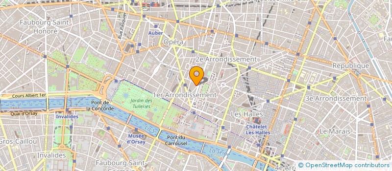 localisation de l'entreprise CORPORART  PARIS