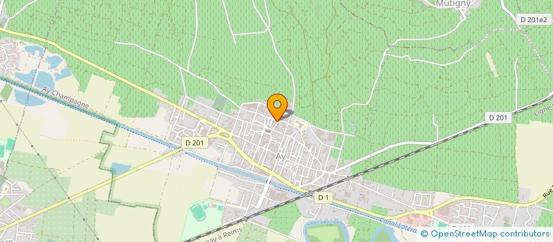 localisation de l'entreprise CORPORAT VIGNERONS D AY CHAMPAGNE  AY-CHAMPAGNE