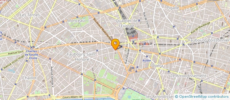 localisation de l'entreprise CORPORATE ASSURANCE SERVICES à PARIS