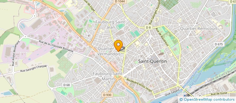 localisation de l'entreprise CORPORATE CONSULTANTS SARL à SAINT-QUENTIN