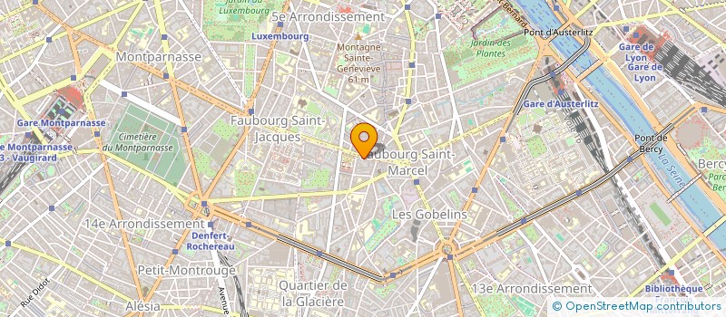 localisation de l'entreprise CORPORATE EDITIONS à PARIS