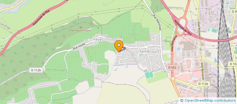 localisation de l'entreprise CORPORATE RH  FEVES