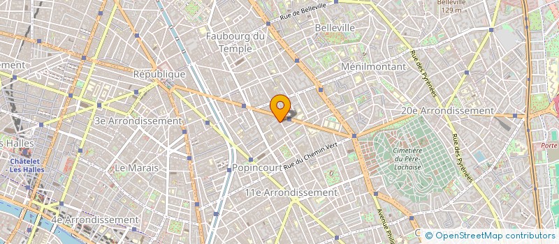 localisation de l'entreprise CORPORATE SERVICES INTERNATIONAL à PARIS