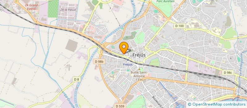localisation de l'entreprise CORPORATION à FREJUS