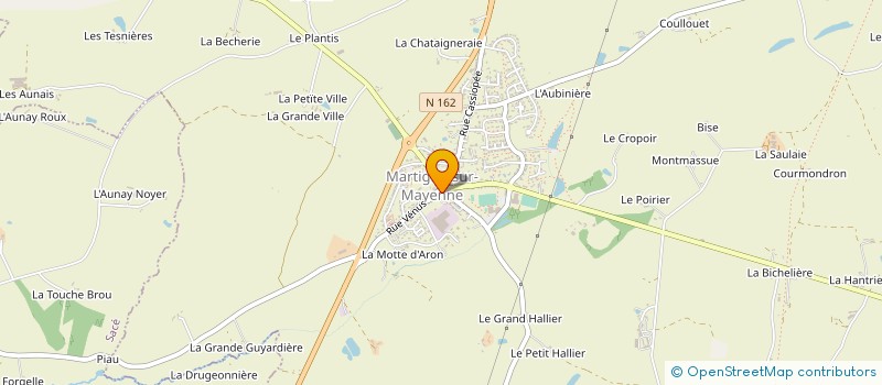localisation de l'entreprise CORPORATION ANGUS FRANCE  MARTIGNE-SUR-MAYENNE