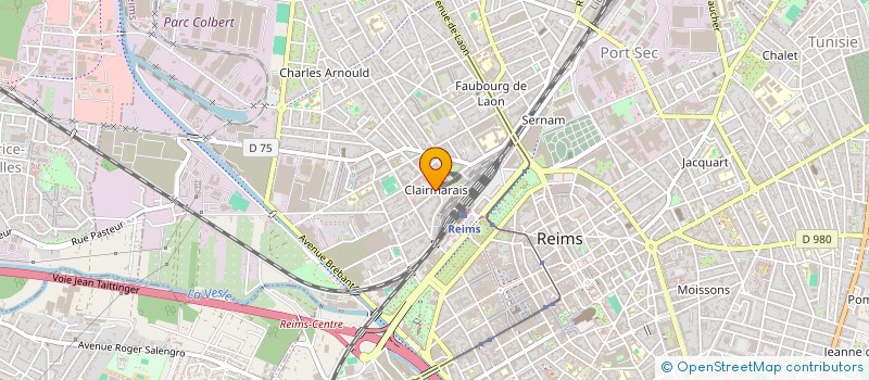 localisation de l'entreprise CORPORATION REMOISE DES ETUDIANTS DE SUPINFO  REIMS