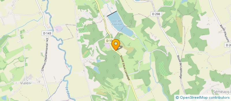 localisation de l'entreprise CORPORE SANA SPORT SANTE  ARRICAU-BORDES